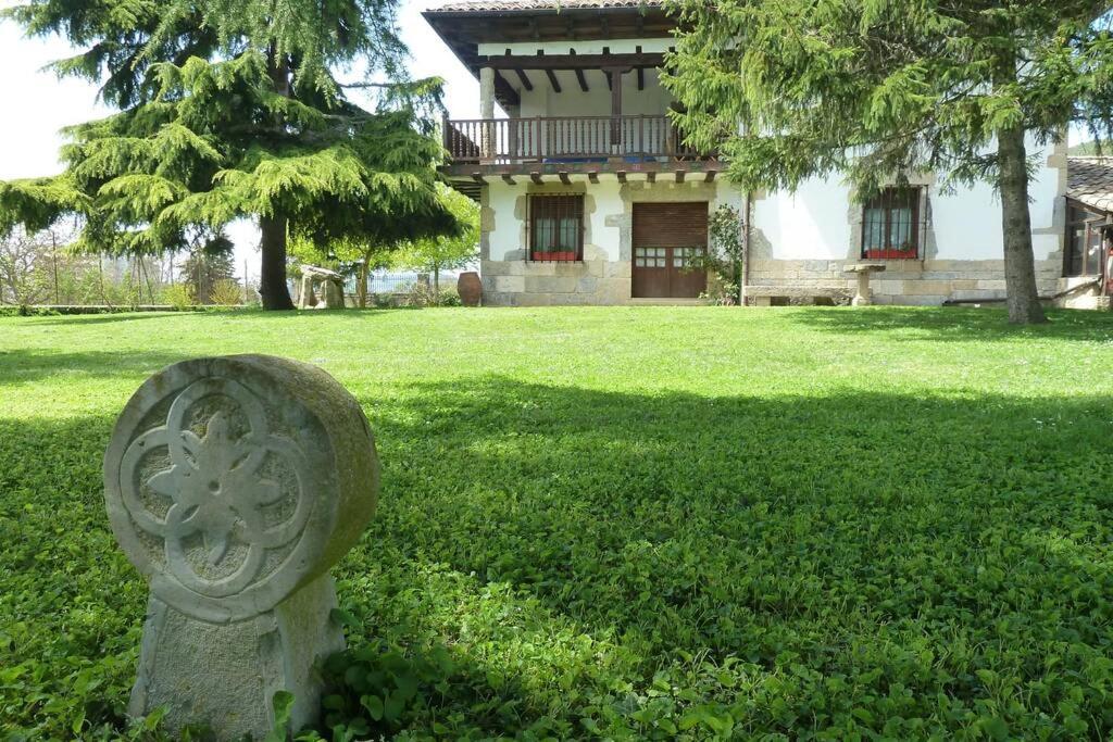 Casa Rural Mertxenea Landetxea Elcano Exterior foto